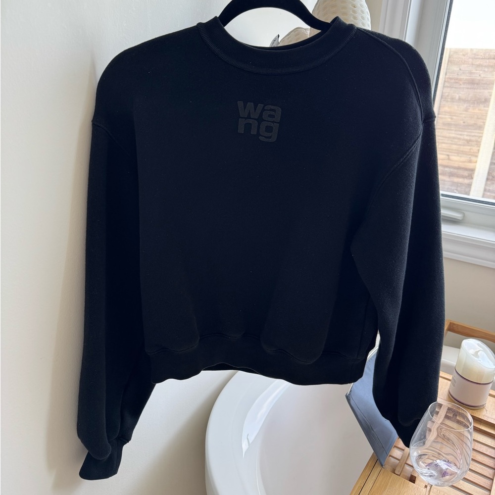 Alexander Wang Black Crew Neck Sweater